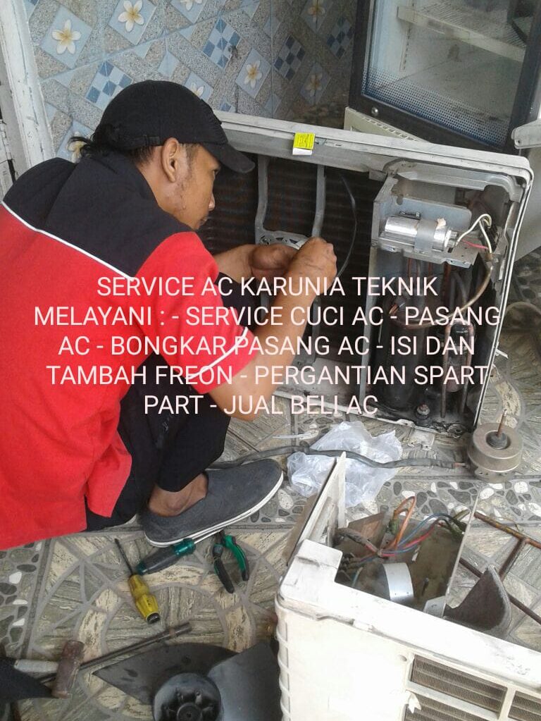 Jenis Pelayanan Tukang AC Cipayung, Ciracas Jakarta Timur